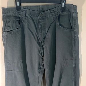 Wrangler Men's Dark Gray Jeans